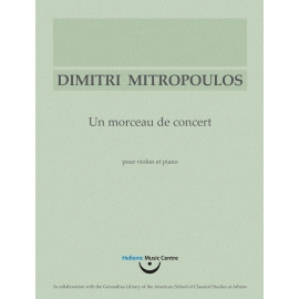 Mitropoulos: Un morceau de concert