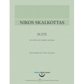  Σκαλκώτας: Σουίτα για βιολί και μικρή ορχήστρα - Μεταγραφή για βιολί και πιάνο